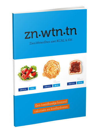 Cover van ZienWetenEten met kilocalorieën en koolhydraten